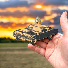 Black Impala ornament gift idea for Christmas