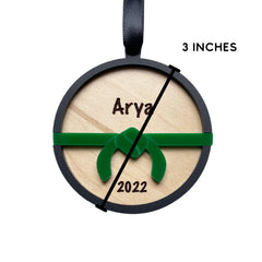 Quarter inch thickness ornament