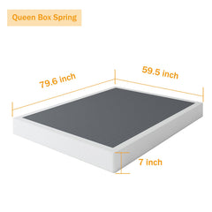 3000 lbs weight capacity queen box spring
