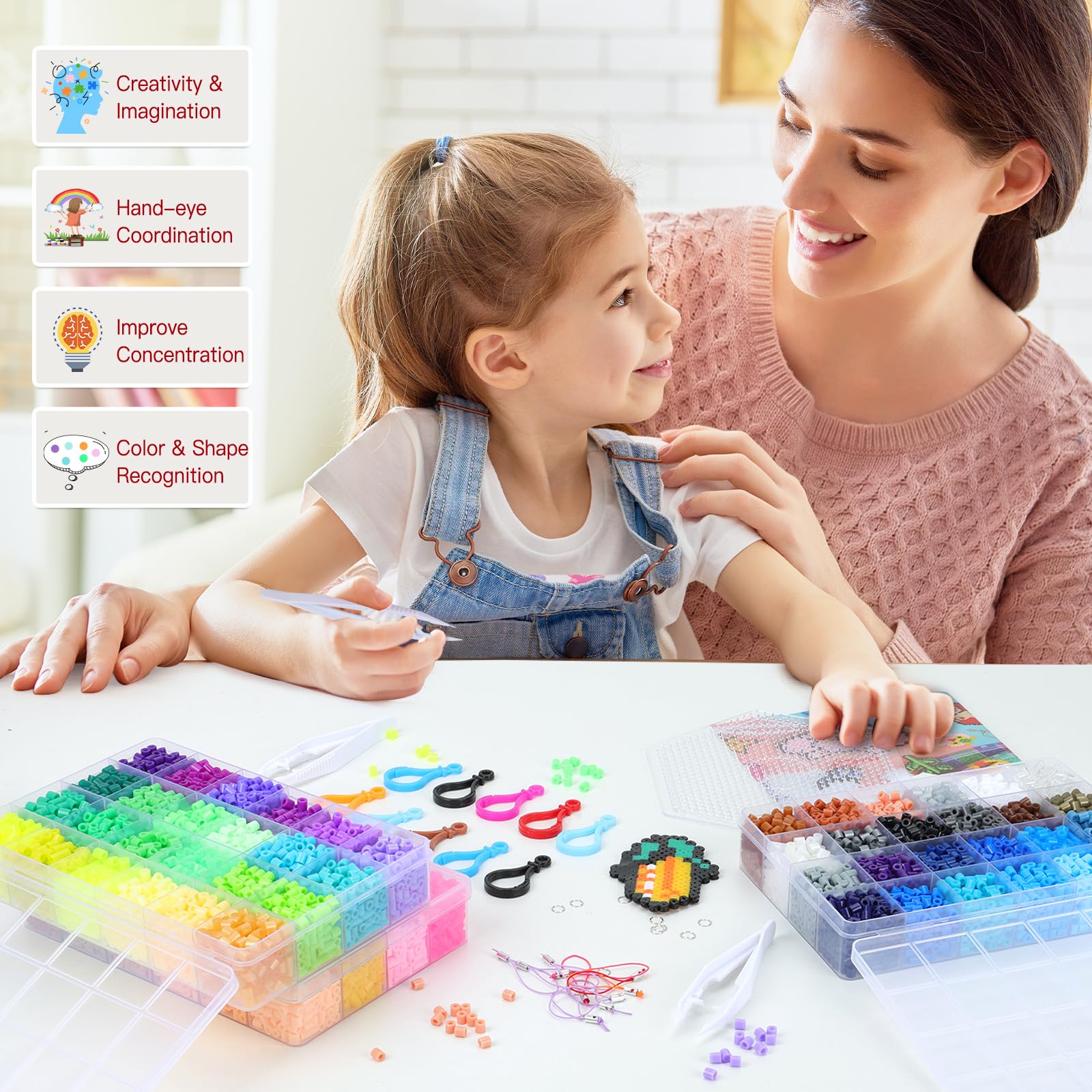5mm melting beads kit for craft by Quefe