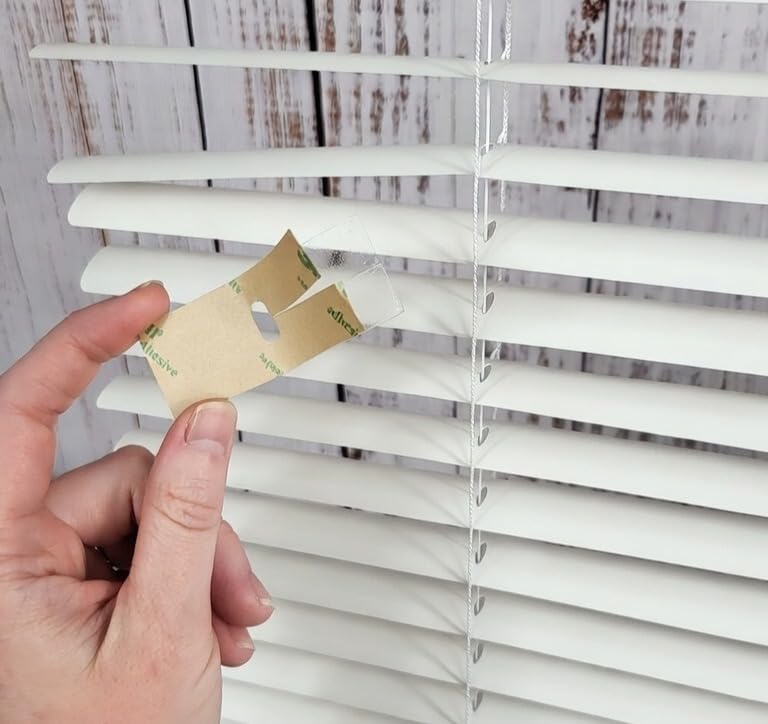 Step by step repair instructions for blinds