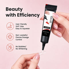 10ml remover bottle included with Bonitiva nail glue