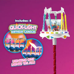 24 regular birthday candles for Sprinkle Fountain kit