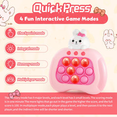 Quick push pop game for kids and adults