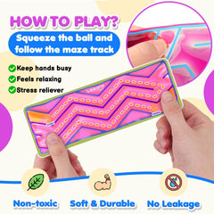 Quiet calming fidget toy set for classroom and office