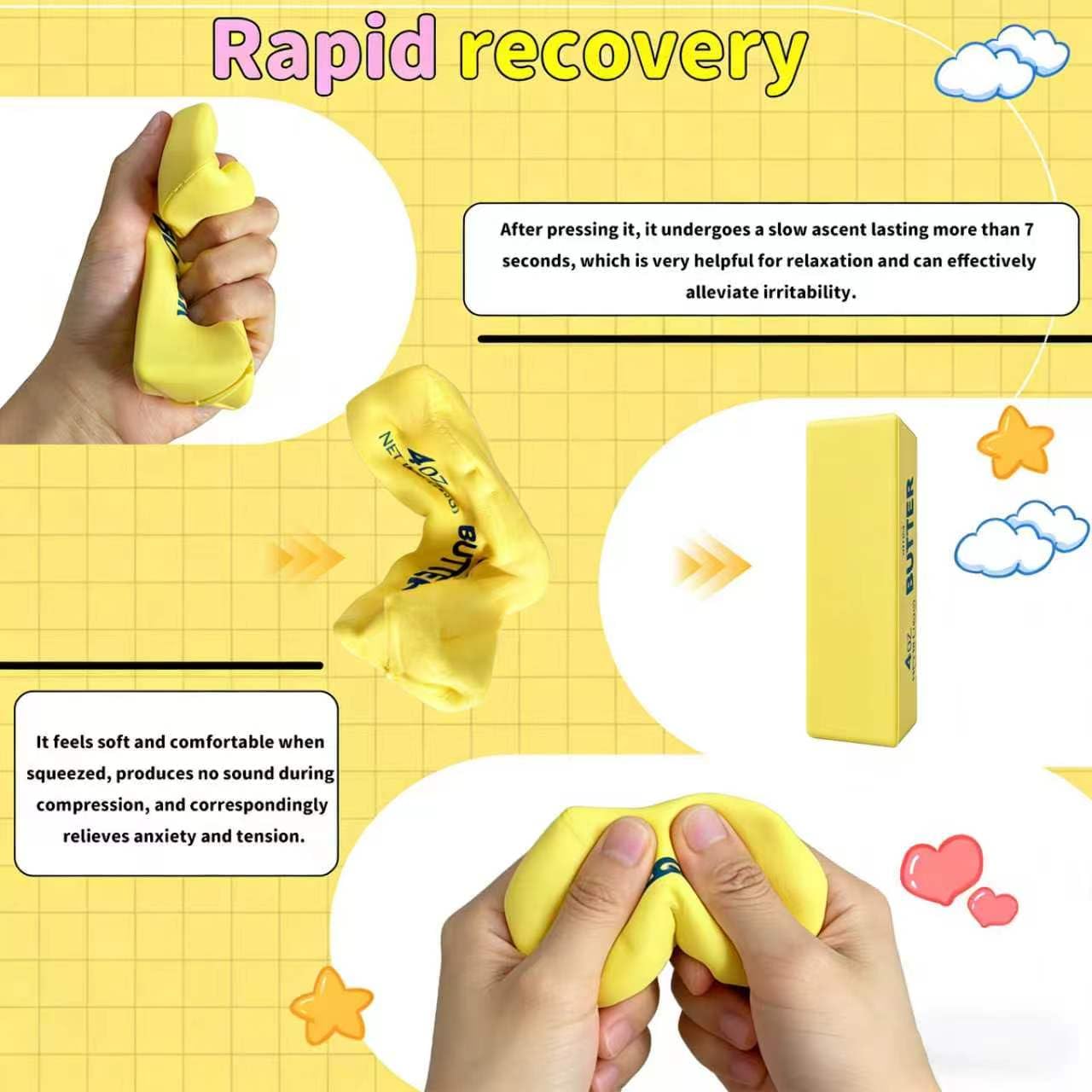 Portable anxiety relief toy compact for travel