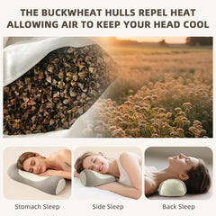 Ergonomic cervical roll design for neck support