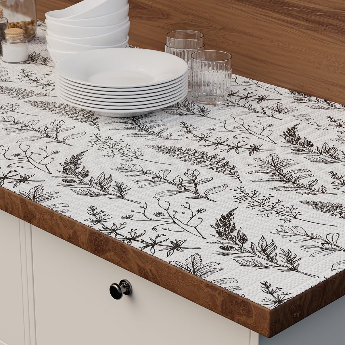 Quttisay cupboard liner on a shelf