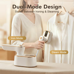 Quuejenl 2in1 steamer iron close up