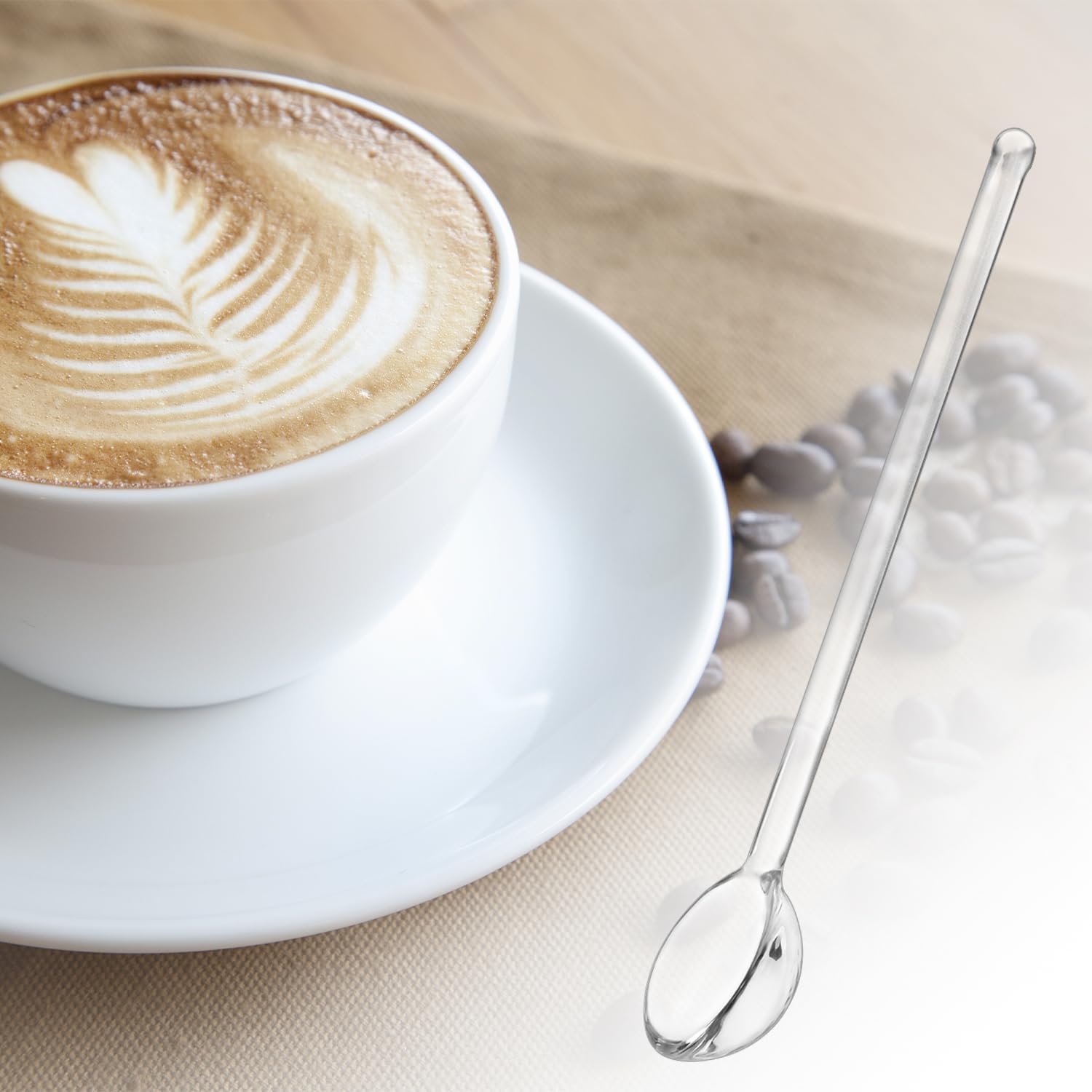 petite tea spoons 5.3 inches QWORK