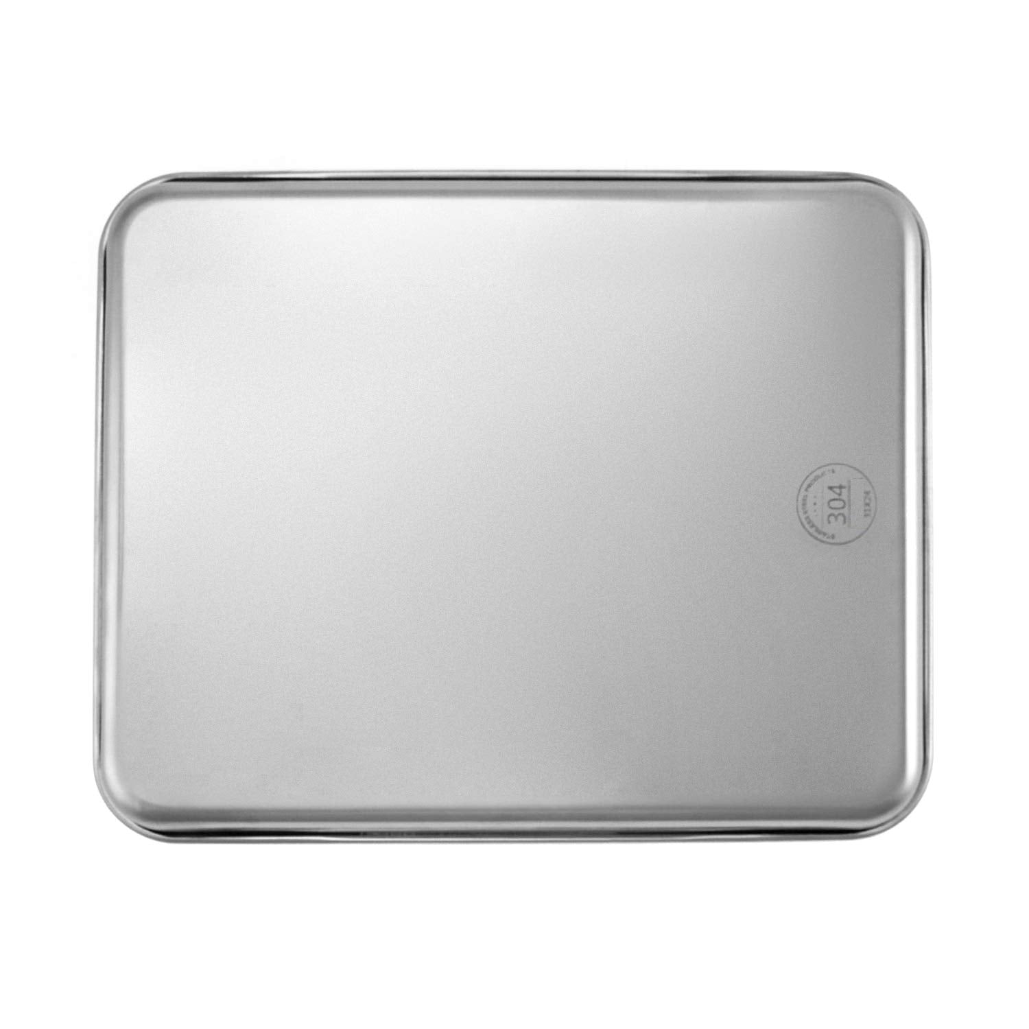 Durable stainless steel tray for small parts and tools