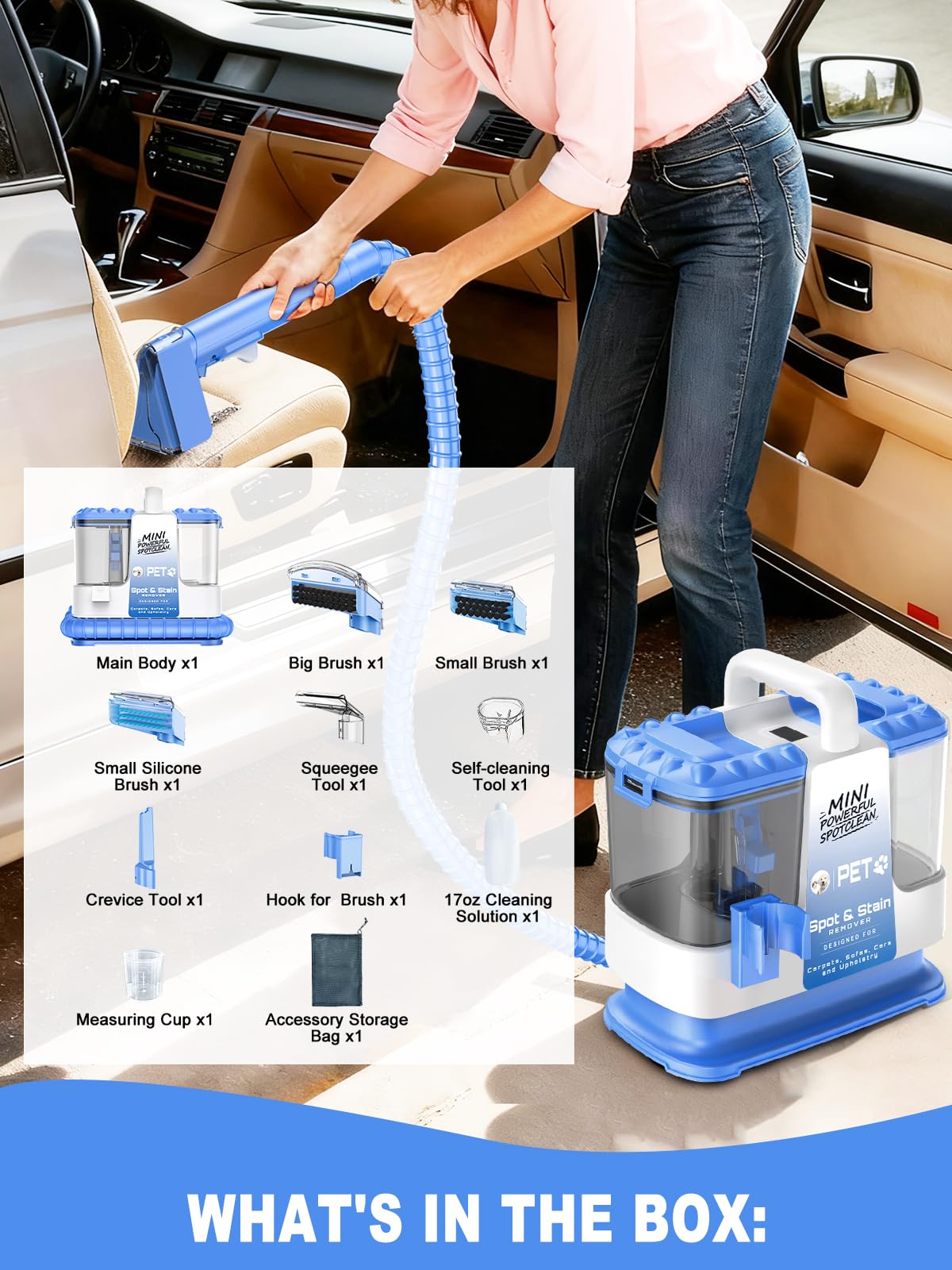 Lightweight design ideal for stairs and car interiors