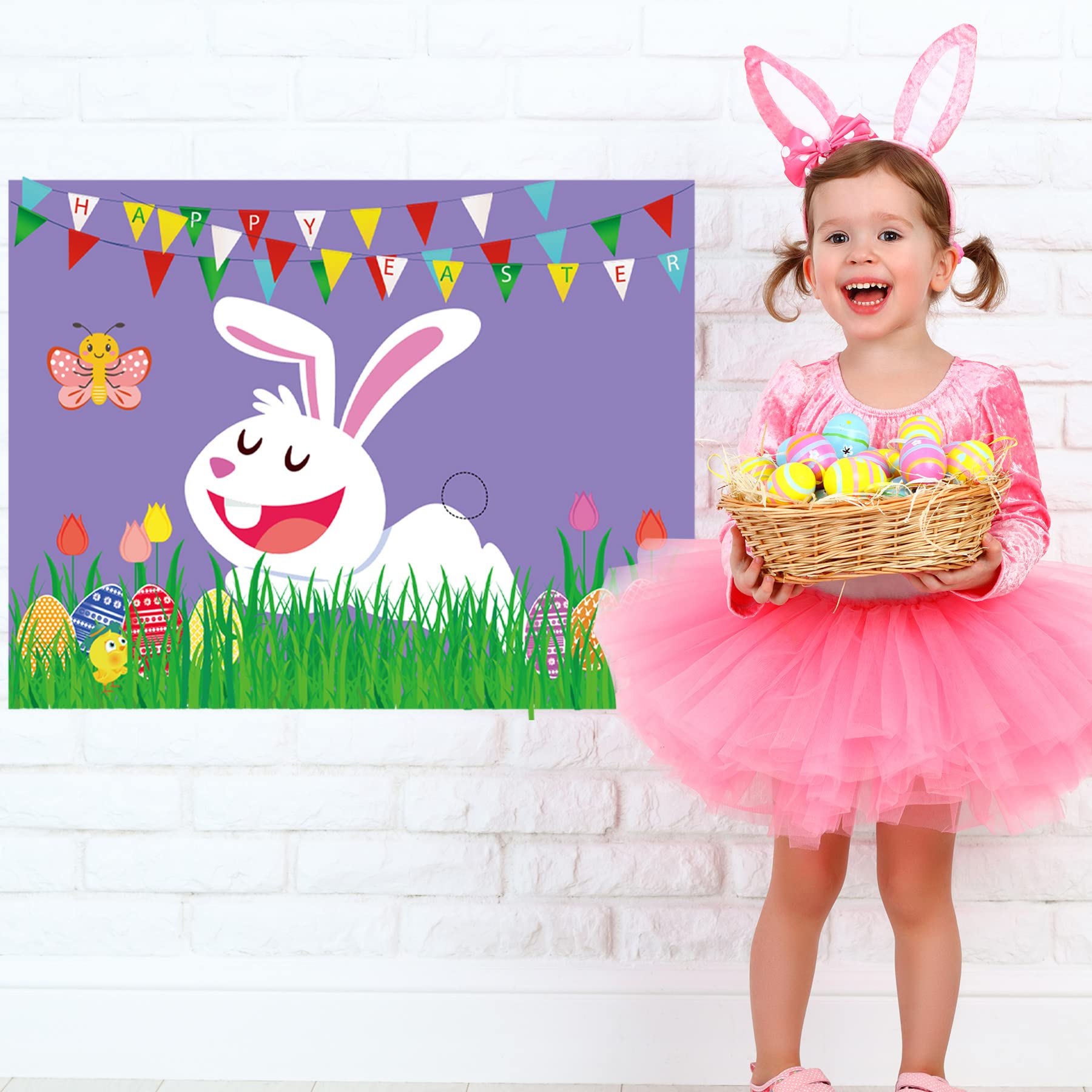 rabbit tails and game contents for easter activity