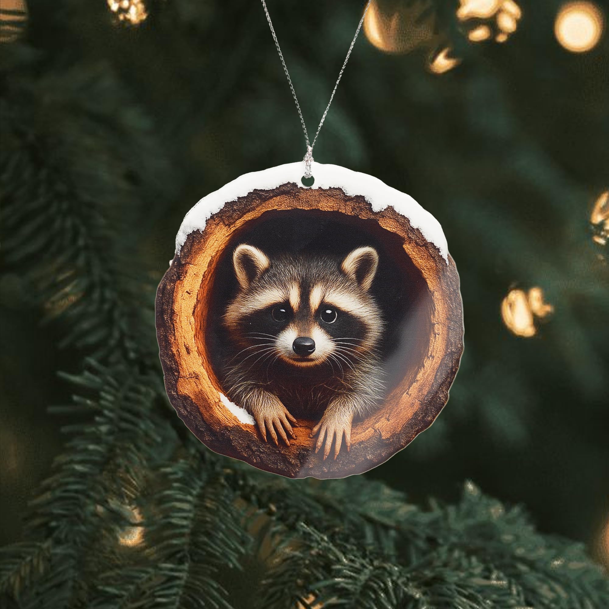 Ready to gift ornament with story card packaging by Raccon Gifts