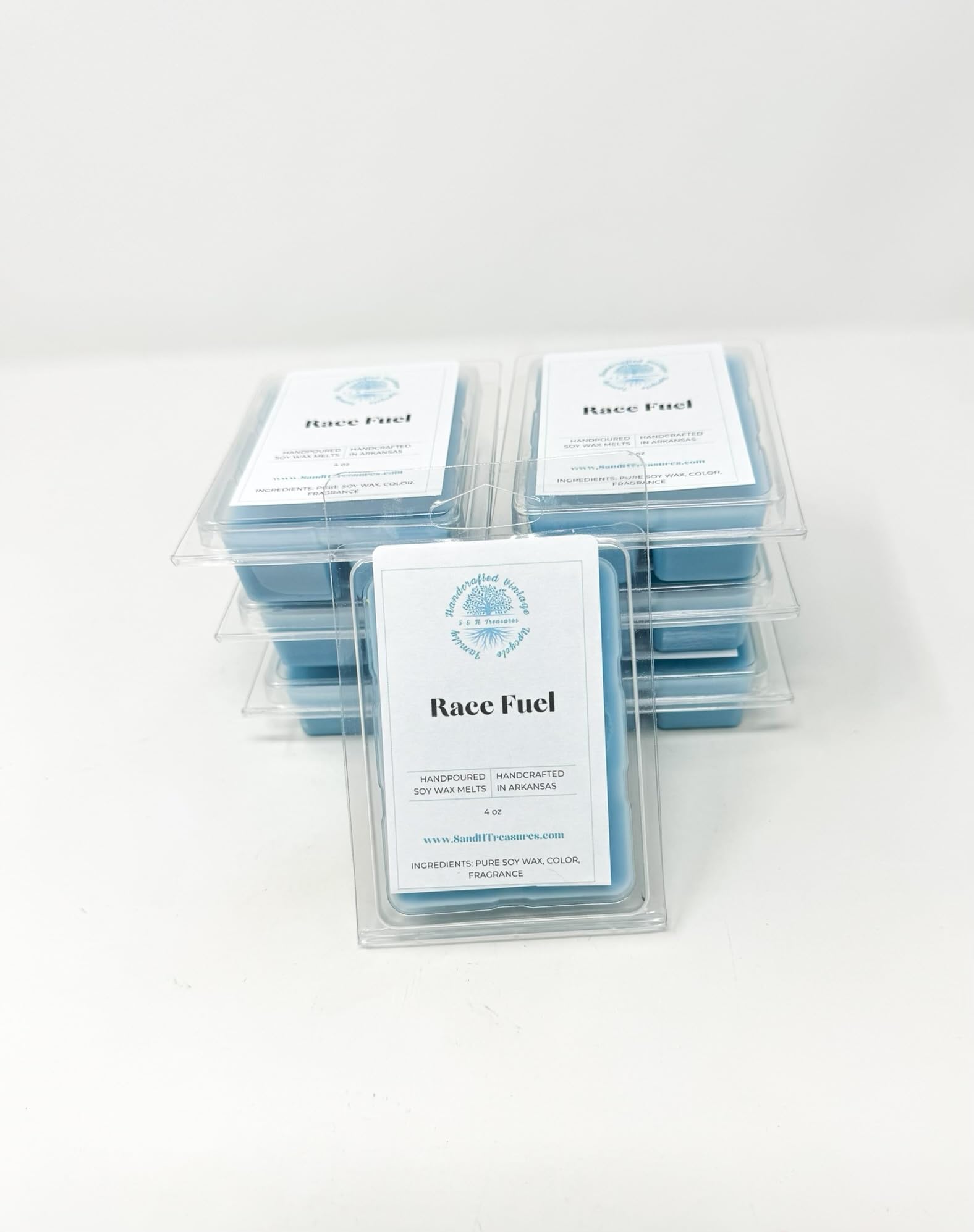 Race Fuel melts six cubes display