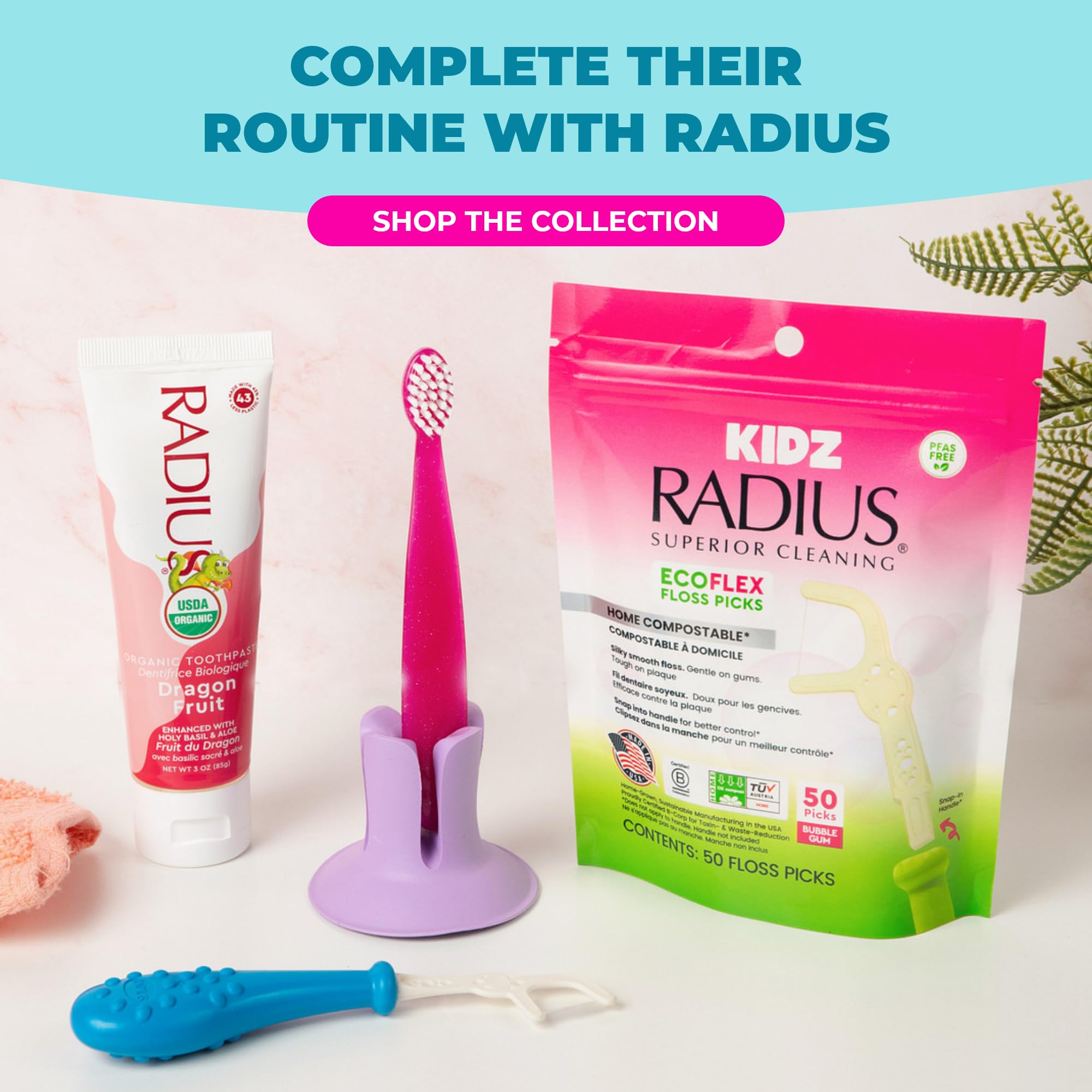 RADIUS Totz Brush USA made image