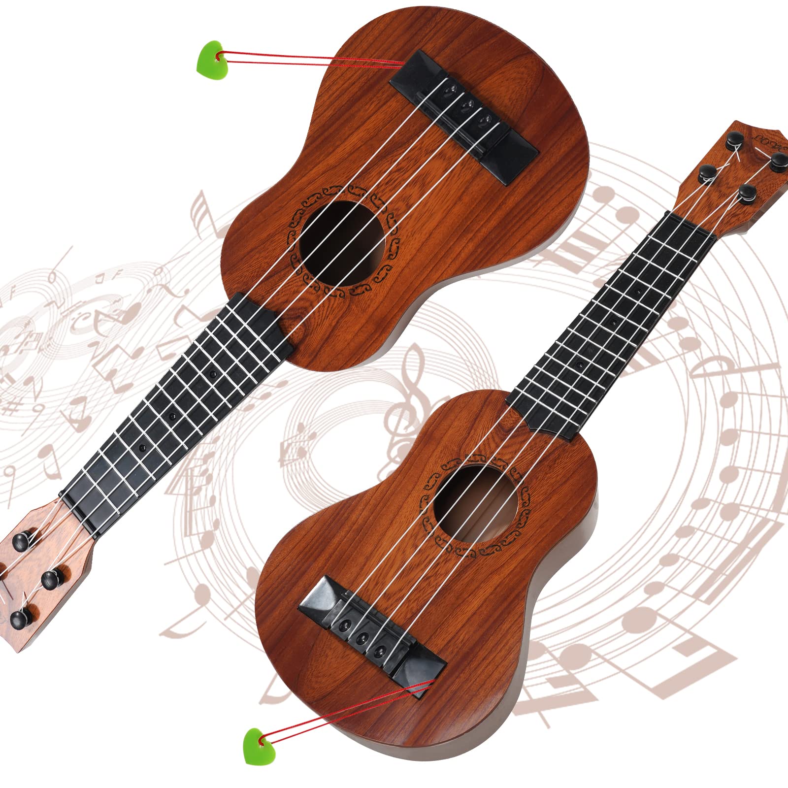 Raimy 17in kids ukulele mini guitar compact size for toddlers