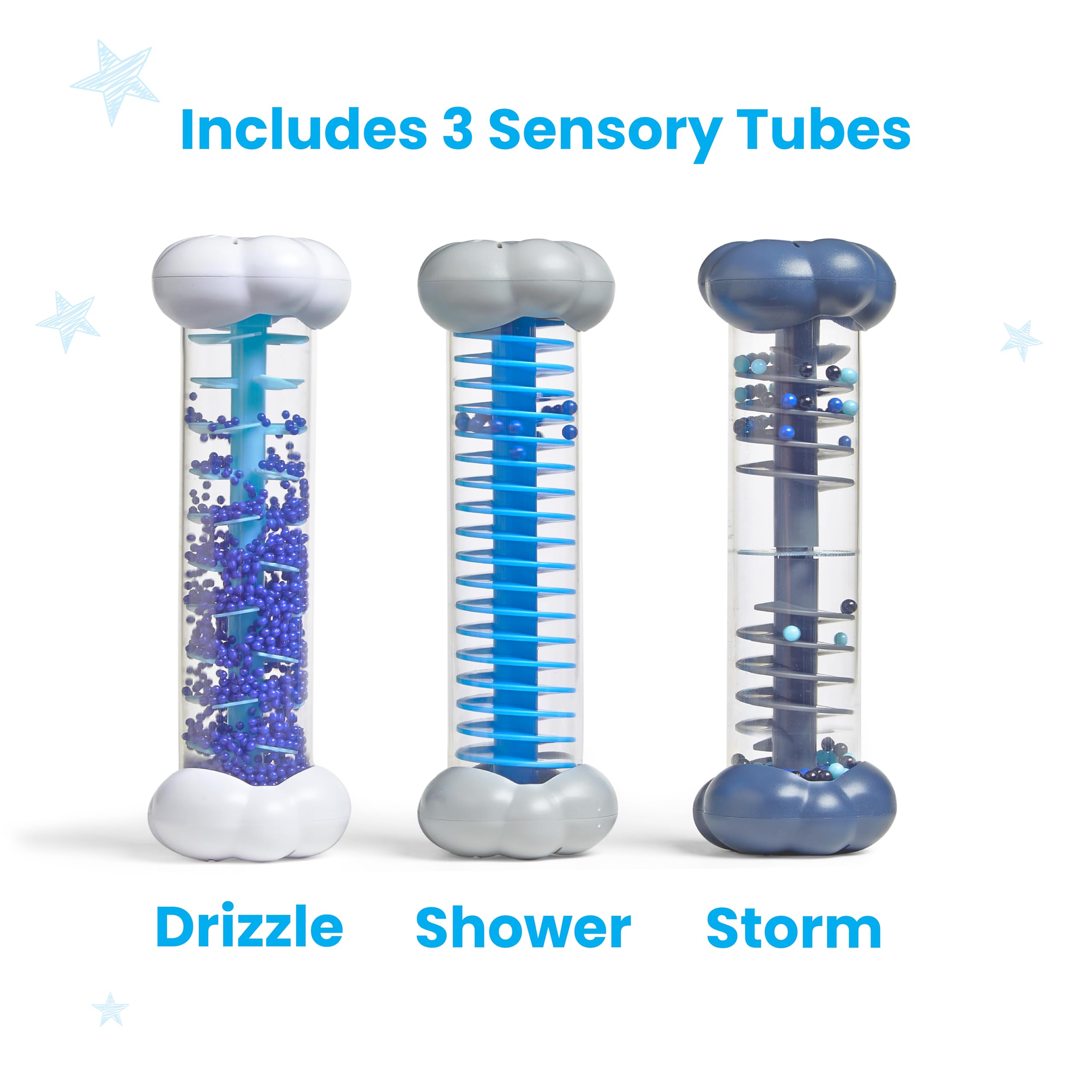 hand2mind Calming Sounds Sensory Tubes Shower tube
