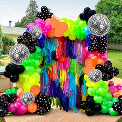 Rainbow Balloon Arch Garland Kit colorful balloons product image