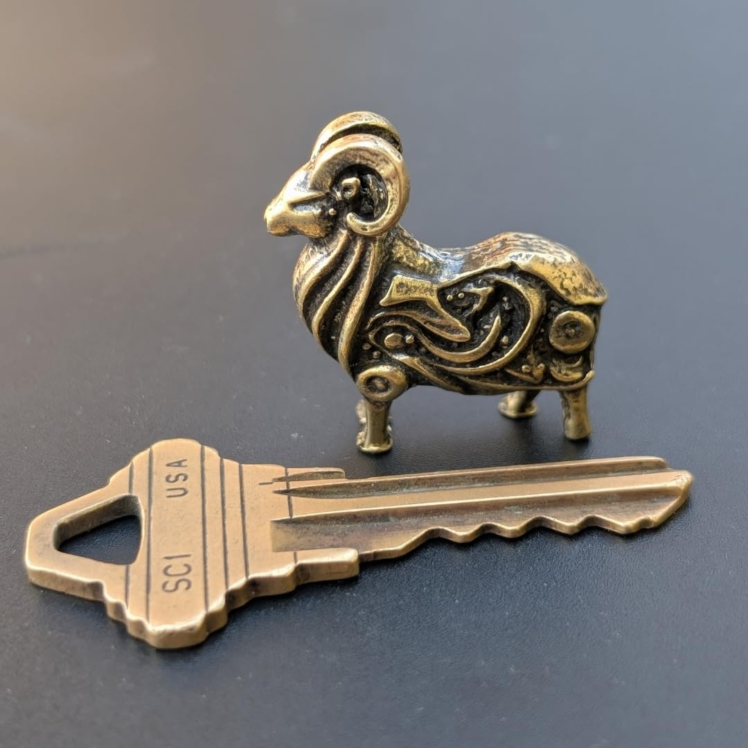 USA made ram figurine display piece