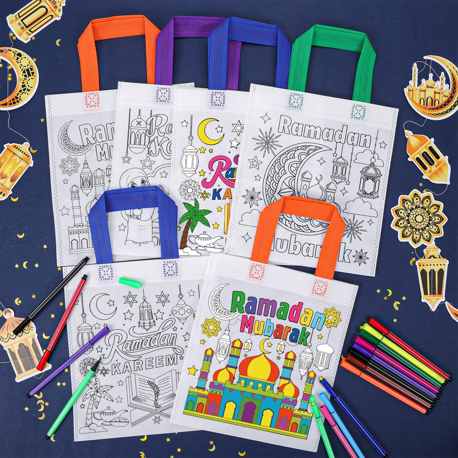 ramadan coloring pens included 24pcs
