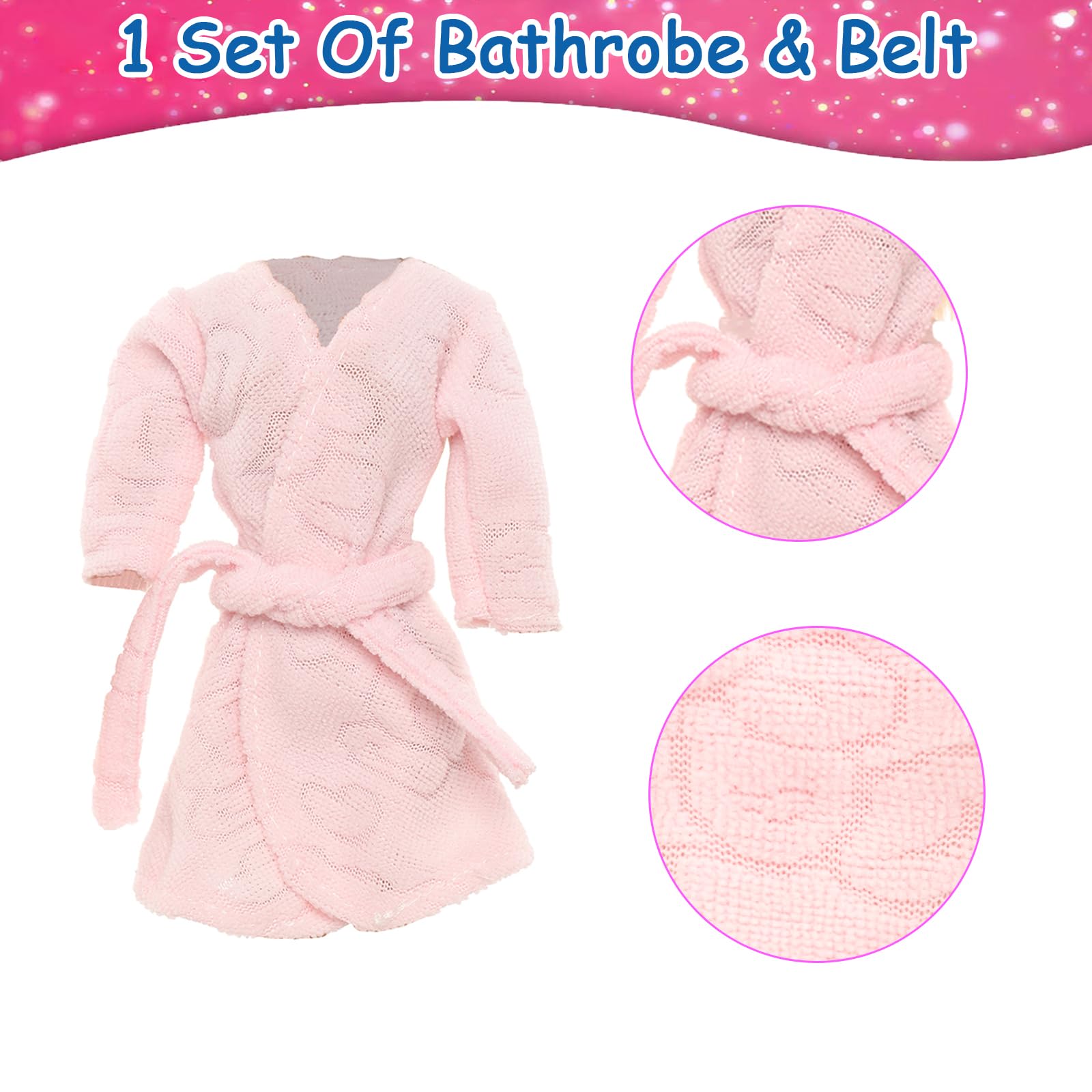 Gift-ready doll clothes set for girls and collectors