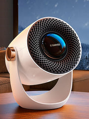 RANVOO graphene space heater white finish front view