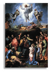 Raphael Transfiguration canvas print 7.8 x 11.8 inches