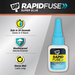 All purpose adhesive clear glue bottle .85 ounces