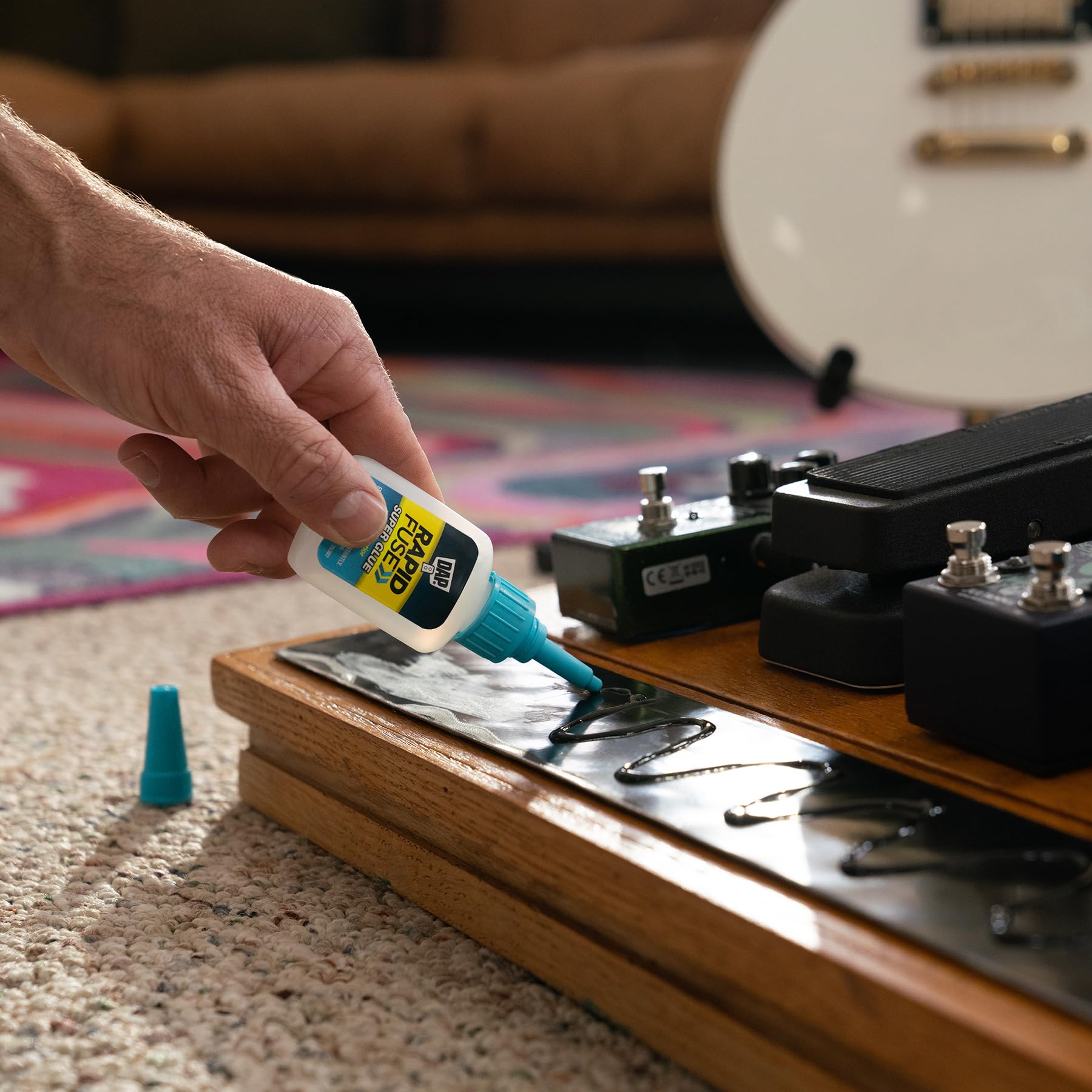 Rapid Fuse sets in 30 seconds and cures in 30 minutes