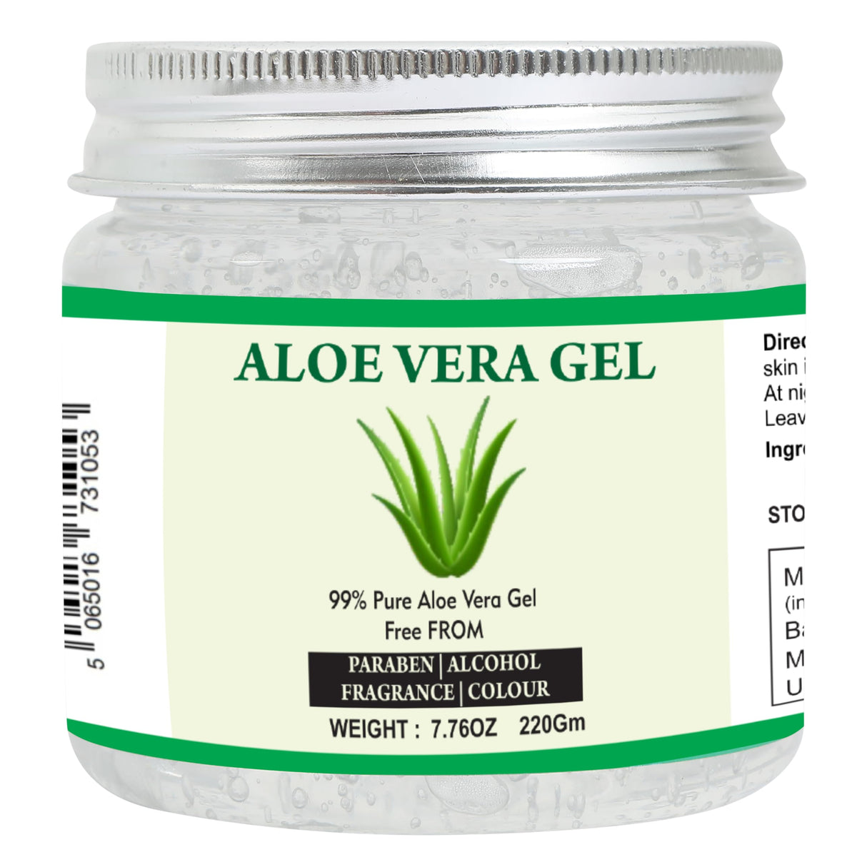 Raslok Aloe Vera Gel bottle