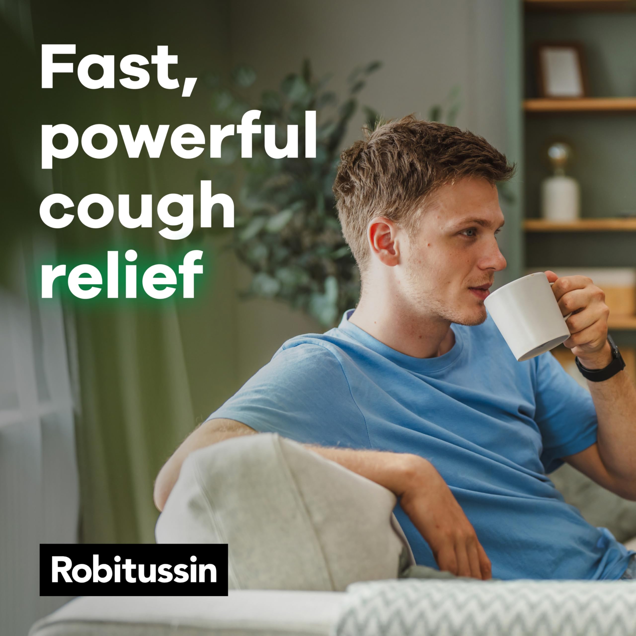 Raspberry flavored cough medicine packaging for adults