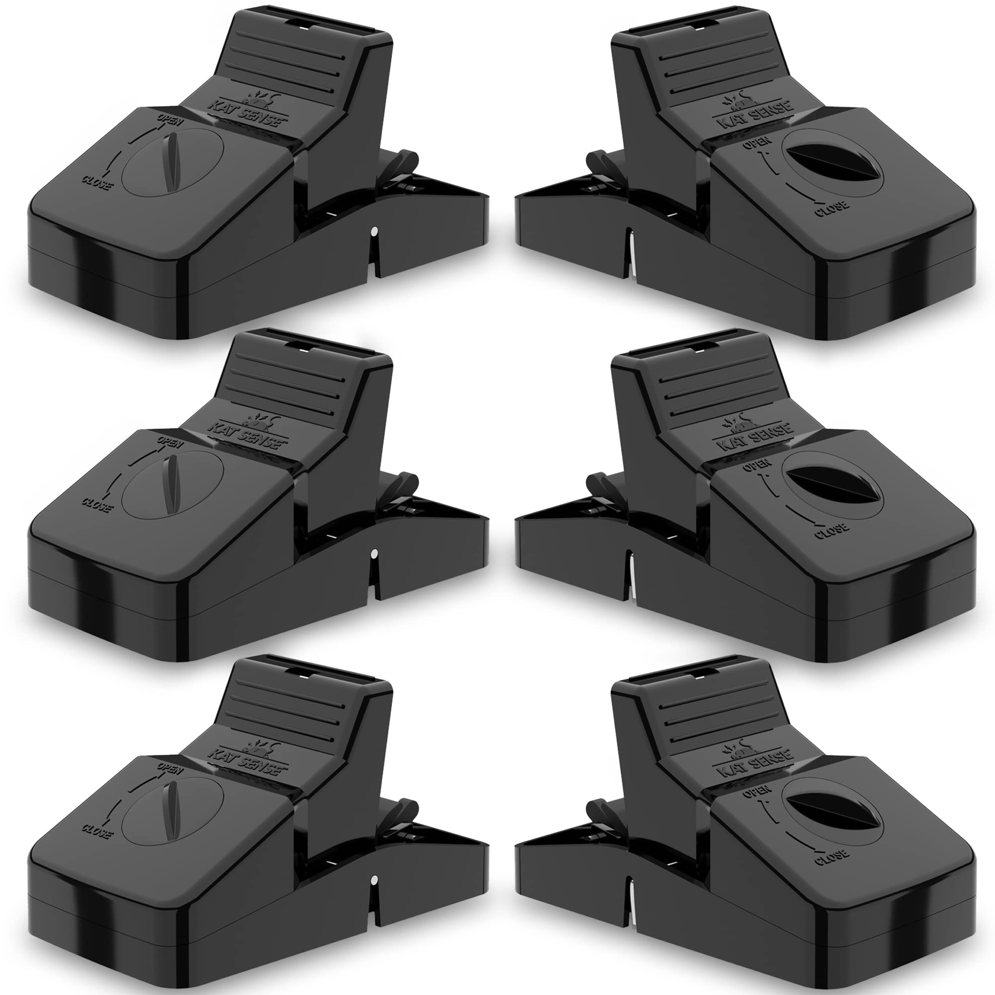 Rat Trap 6 large reusable snap traps product image