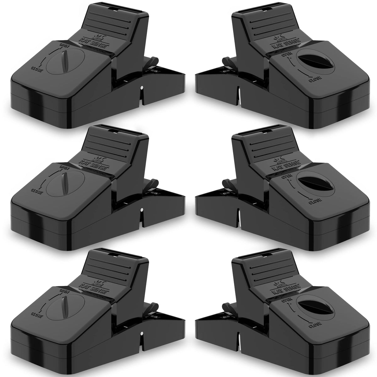 Rat Trap 6 large reusable snap traps product image