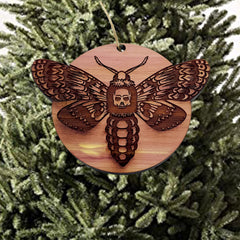 Raw cedar material 1/4 inch thickness ornament detail