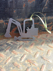 Raw steel natural finish ornament rust patina note