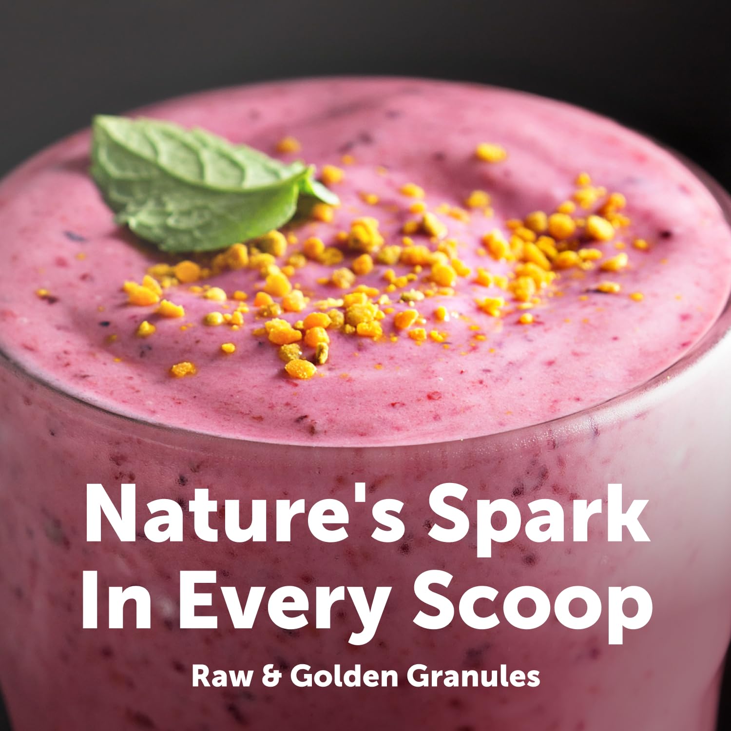 Bee pollen in smoothies yogurt tea oatmeal usage