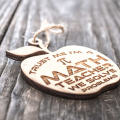 quarter inch thick maple ornament