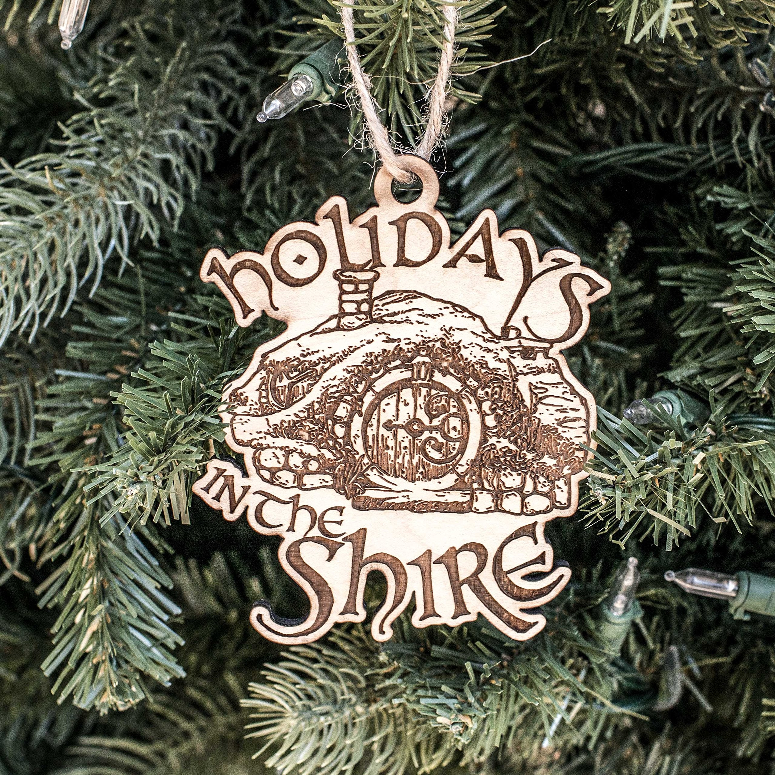 Texas made ornament holidays in the shire
