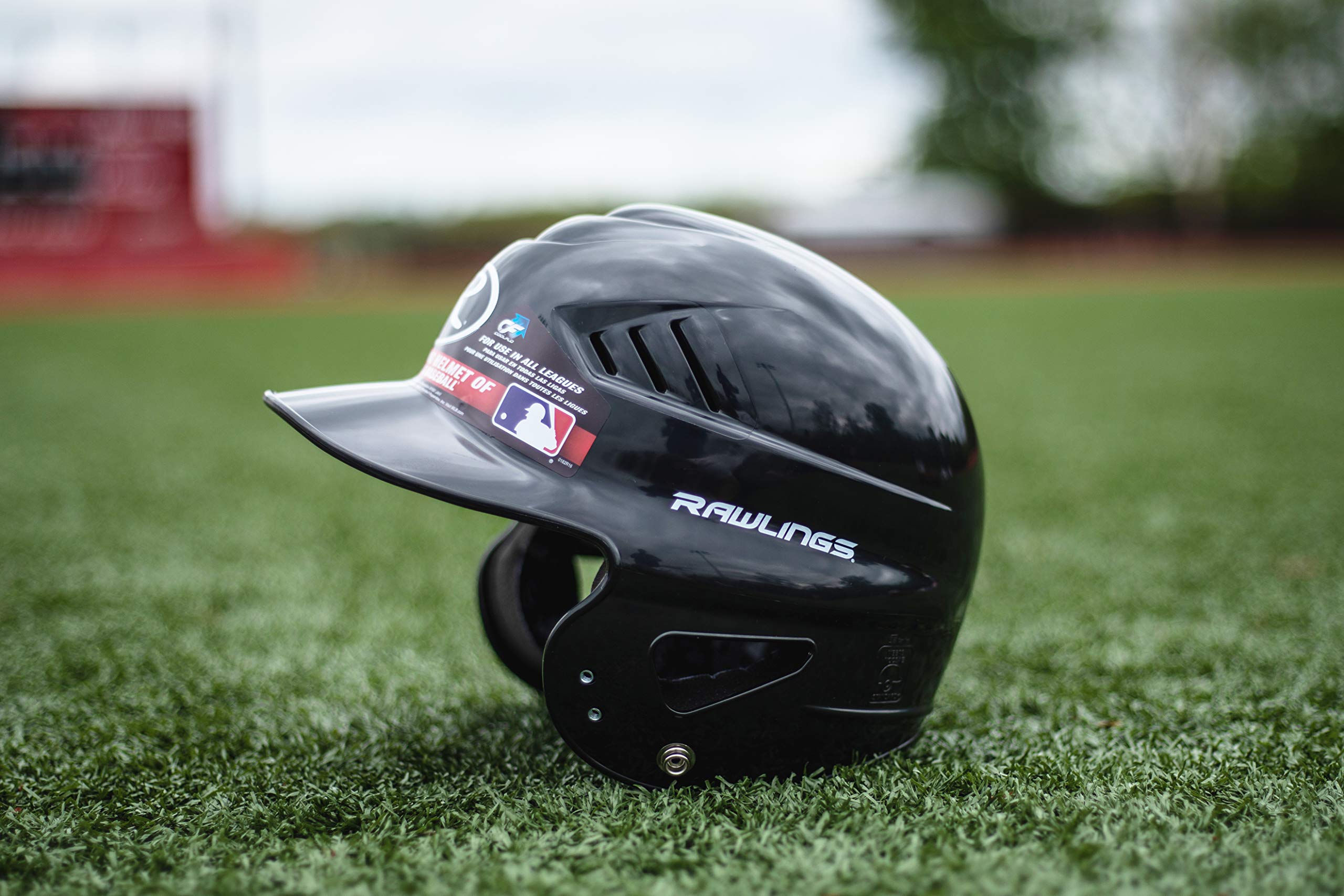 Pre-drilled shell compatible with Rawlings face guards