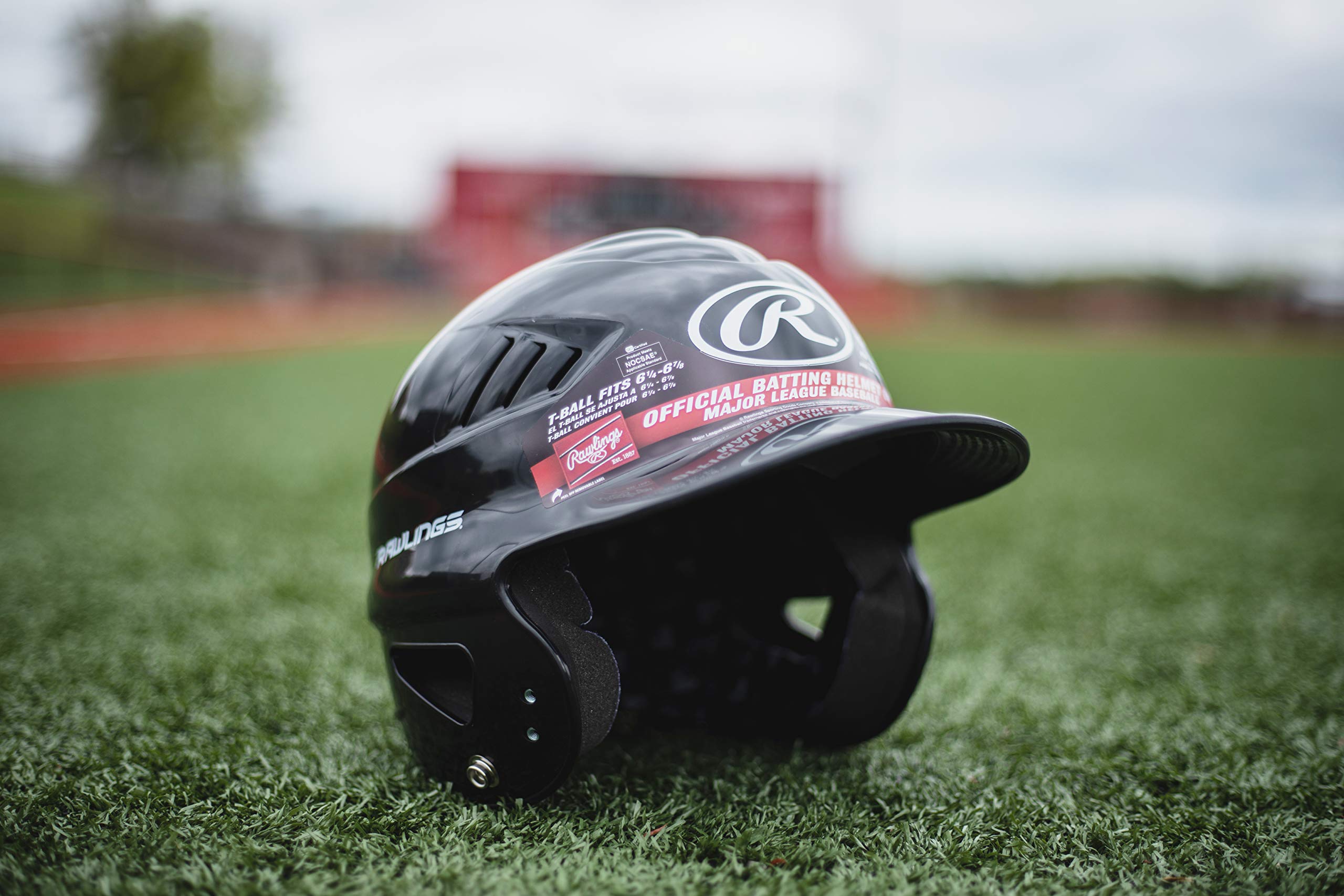 COOLFLO helmet vent openings for youth baseball