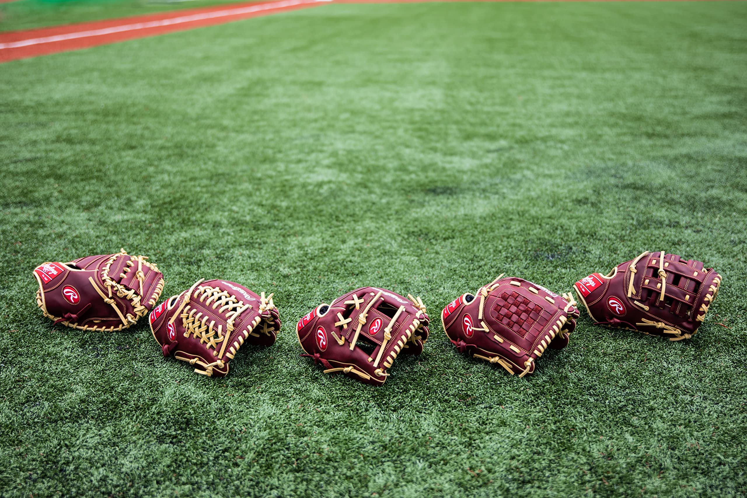 11.75 inch Rawlings Sandlot glove with pocket depth