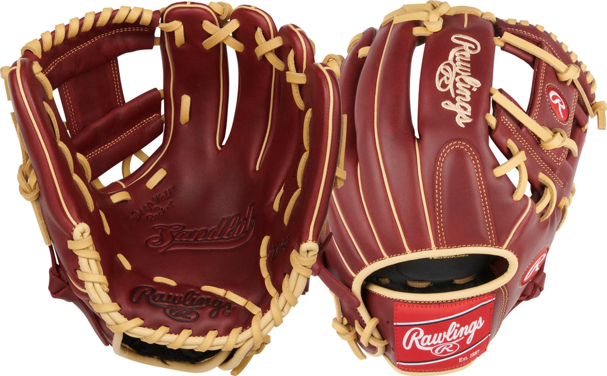 Rawlings Sandlot Series glove leather construction