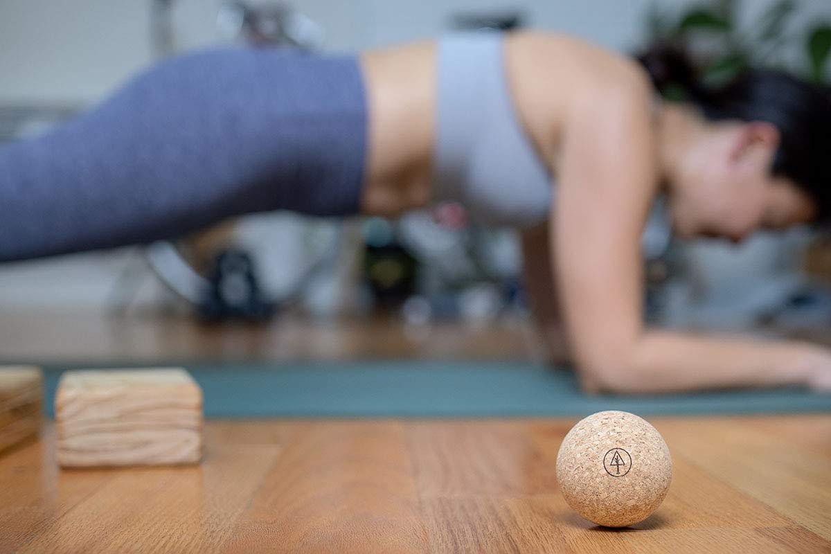 Rawlogy massage ball for myofascial release and mobility