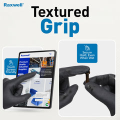 Large size nitrile cooking gloves by Raxwell packaging