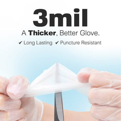 Latex-free food safe gloves by Raxwell for professional kitchens