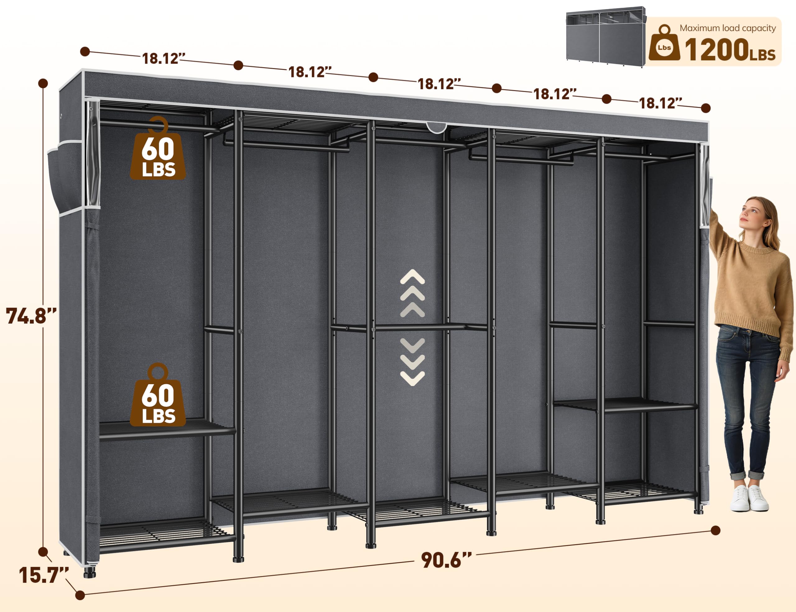 Easy assembly with labeled parts and setup video