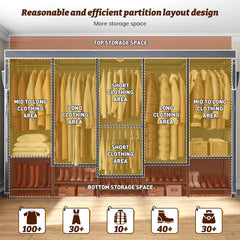 Freestanding closet system by Raybee for apartments and dorms