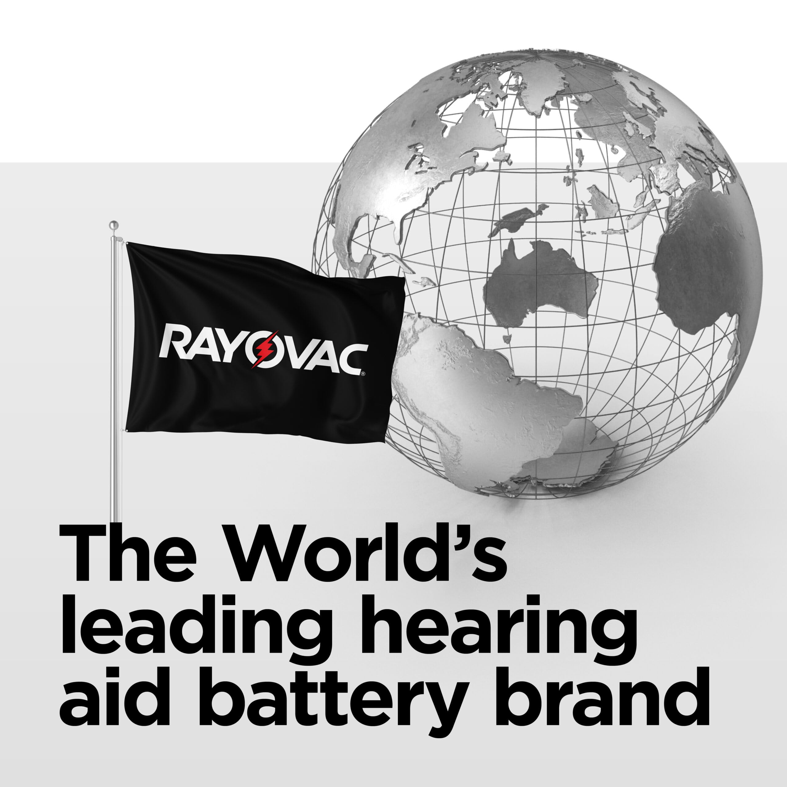 Mercury-free Rayovac 312 hearing aid batteries for safe use