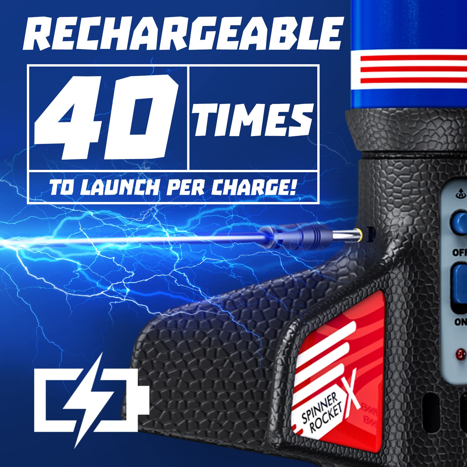 Rceico Rocket Launcher for kids ages 8-12